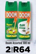 Doom Assorted-For 2 x 300ml