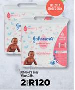 Johnson's Baby Wipes-For 2 x 288s