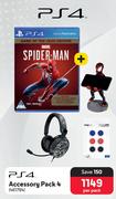 PS4 Accessory Pack 4-Per Pack
