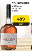 Courvoisier V.S Cognac-750ml Each