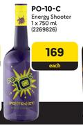 PO-10-C Energy Shooter-750ml Each