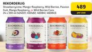 Rekorderlig Strawberry Lime,Mango Raspberry,Wild Berries,Passion Fruit,Wild Berries Cans-24 x 330ml 
