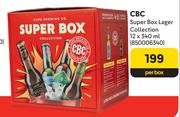 CBC Super Box Lager Collection-12 x 340ml Per Box