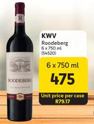 KWV Roodeberg-6 x 750ml