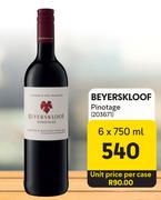 Beyerskloof Pinotage-6 x 750ml