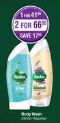 Radox Body Wash Assorted-250ml