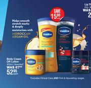 Vaseline Body Cream Or Lotion Assorted-400ml Each