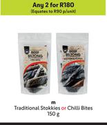M Traditional Stokkies Or Chilli Bites-For 2 x 150g