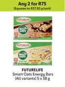 Futurelife Smart Oats Energy Bars (All Variants)-For Any 2 x 5 x 38g