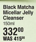 Teaology Black Matcha Micellar Jelly Cleanser-150ml