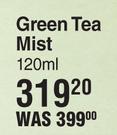 Teaology Green Tea Mist-120ml