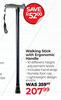 Walking Stick With Ergonomic Handle 141674