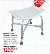 Heavy Duty Shower Bench 158136