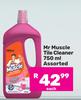 Mr Muscle Tile Cleaner Assorted-750ml Each
