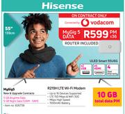 Hisense 55" (139cm) ULED Smart 55U6G-On My Gig 5 Data