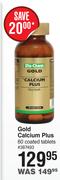 Gold Calcium Plus-60 Coated Tablets