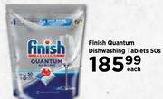 Finish Quantum Dishwashing Tablets 50s Pack-Each