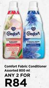 Comfort Fabric Conditioner Assorted-For Any 2 x 800ml