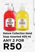 Nature Collection Hand Soap Assorted-For Any 2 x 400ml