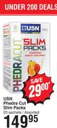 USN Phedra Cut Slim Packs Assorted-20 Sachets