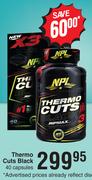 NPL Thermo Cuts Black-40 Capsules