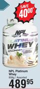 NPL Platinum Whey Assorted-908g
