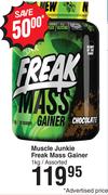 Muscle Junkie Freak Mass Gainer Assorted-1Kg