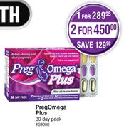 Preg Omega Plus 30 Day Pack-For 2