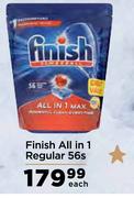 Finish All In 1 (Regular)-56's Pack Each