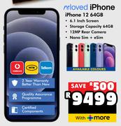 Apple Reloved iPhone 12 64GB 