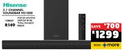 Hisense 2.1 Channel Soundbar HS1800