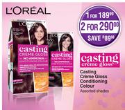 L'Oreal Casting Creme Gloss Conditioning Colour Assorted Shades-For 1
