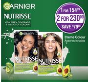 Garnier Nutrisse Creme Colour Assorted Shades-For 1