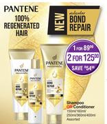 Pantene Shampoo Or Conditioner Assorted-150ml/160ml/250ml/360ml/400ml
