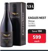 Eagles Nest Shiraz-1.5L Each