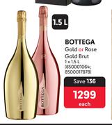 Bottega Gold Or Rose Gold Brut-1.5L Each