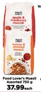 Food Lover's Muesli Assorted-750g Each