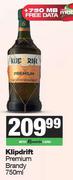 Klipdrift Premium Brandy-750ml