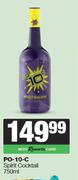 PO-10-C Spirit Cocktail-750ml 