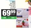 Dove Bar Soap Value Pack Assorted-4 x 90g Per Pack
