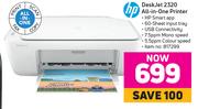 HP Deskjet 2320 All In One Printer