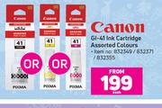 Canon GI-41 Ink Cartridge Assorted Colours-Each