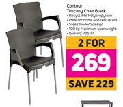 Contour Tuscany Chair Black-For 2