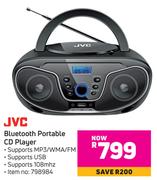 JVC Bluetooth Portable CD Player