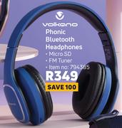 Volkano Phonic Bluetooth Headphones