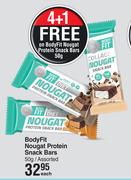 Body Fit Nougat Protein Snack Bars Assorted-50g Each
