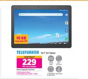 Telefunken 10.1" 4G Tablet-On My Gig 5
