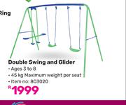 Bounceking Double Swing & Glider