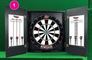 Renegade Shot Dartboard Cabinet Set