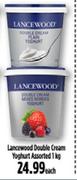 Lancewood Double Cream Yoghurt-1Kg Each